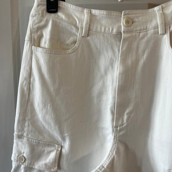 B24 The Frankie Shop HAILEY OVERSIZED CARGO PANTS Size Medium - Picture 4 of 8